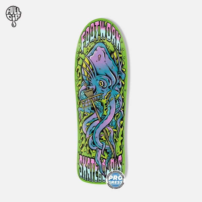 25-Дека-Footwork-Progress-Pool- Kraken-1 Дека Footwork PROGRESS KRAKEN ss23 10" x 31.3" — изображение 1