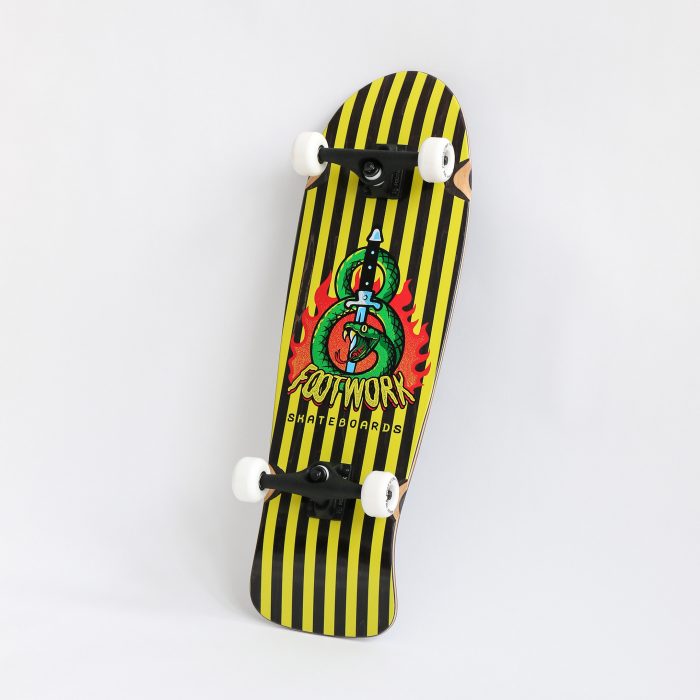 Копия 16 Ретро круизер Footwork Pool Hellfire 10.5 x 30.14 2 Круизер Footwork HELLFIRE 30.14" x 10.5" — изображение 1