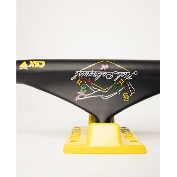 Подвески для скейтборда Theeve CSX V3 Palmquist Neon Lights blk/yel