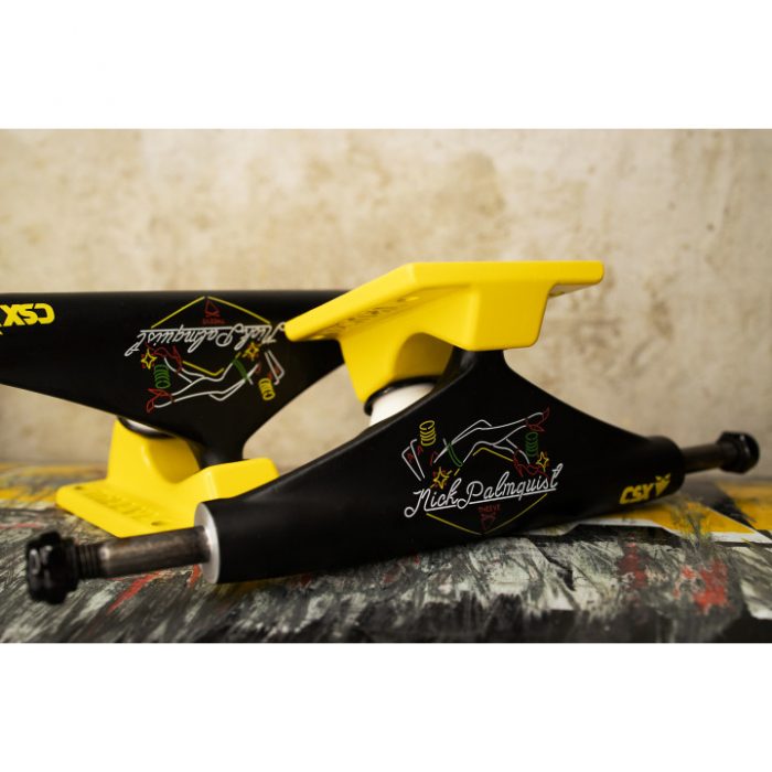 Подвески для скейтборда Theeve CSX V3 Palmquist Neon Lights blk/yel