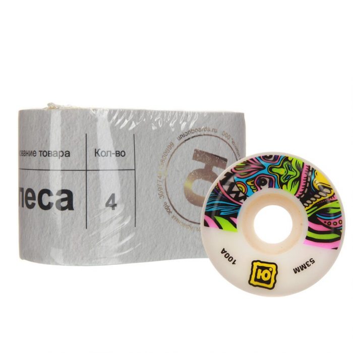 Комплект колес Union Totem fun, 53mm/100a, F2 Комплект колес Union Totem fun, 53mm/100a, F2