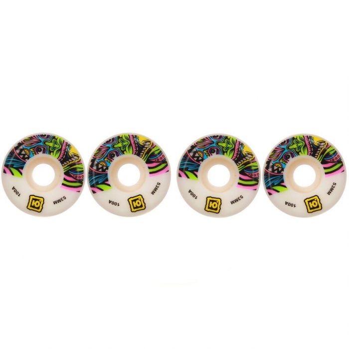 Комплект колес Union Totem fun, 53mm/100a, F2 Комплект колес Union Totem fun, 53mm/100a, F2