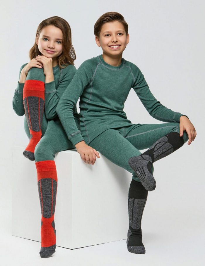 NORVEG SPORT WOOL Носки детские высокие NORVEG SPORT WOOL Носки детские высокие