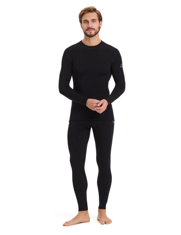 Термокомплект мужской Norveg SOFT (blk)