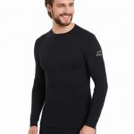 NORVEG Soft Футболка мужская с длинным рукавом (черный)