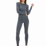 NORVEG Термокомплект SOFT женский (серый меланж)