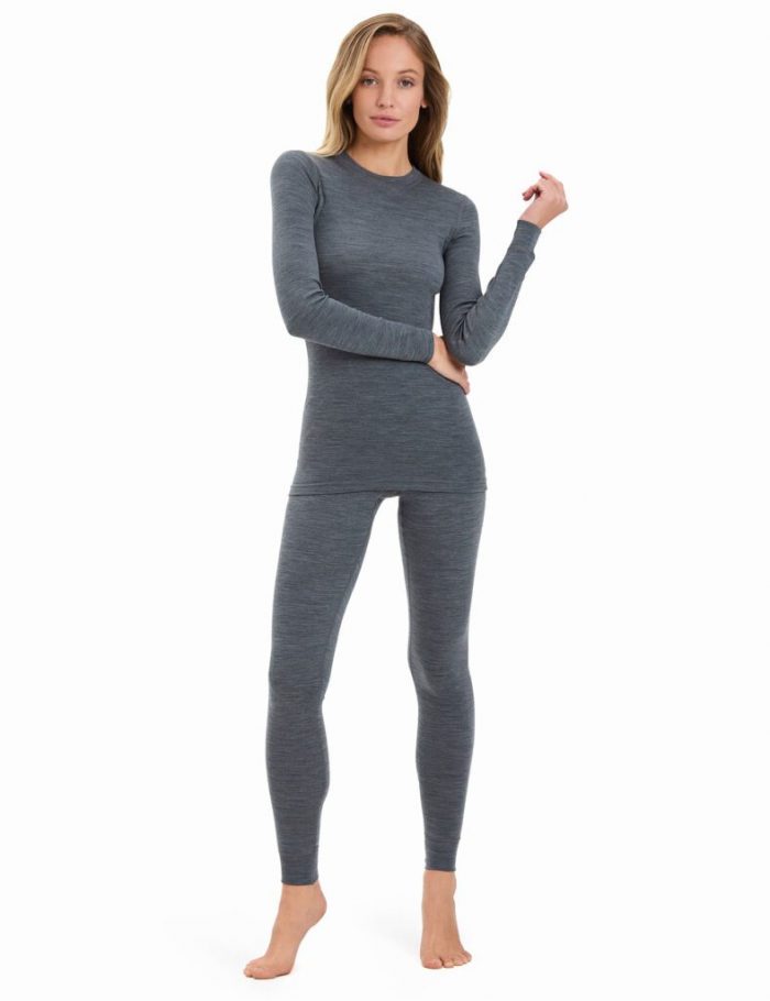 NORVEG Термокомплект SOFT женский (серый меланж)