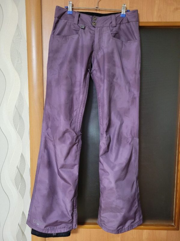 Штаны для сноуборда жен Nike violet (S) USED