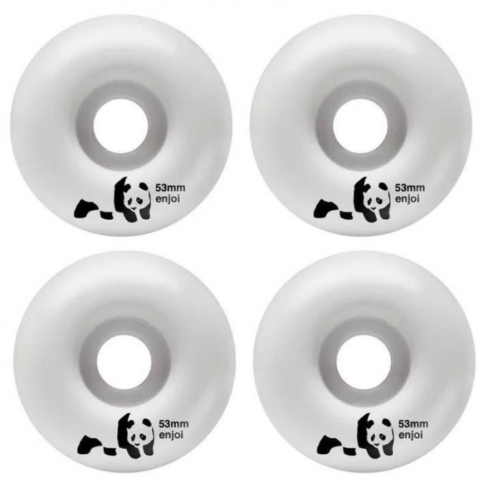 Колесо (комплект) Enjoi Panda Wheels Whitey 53