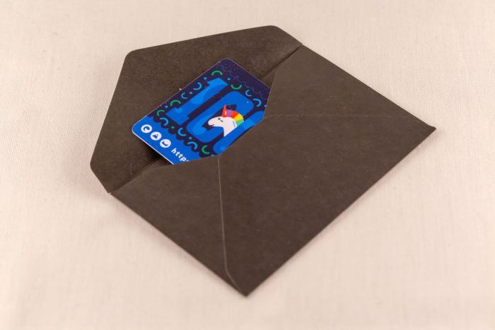 Подарочный сертификат (пластик)