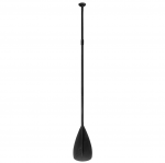 Весло для САП-борда, 3х секц, (158-215см), черное, простое (полоски)