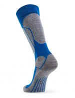 NORVEG SPORT WOOL Носки женские высокие цвет голубой + серый