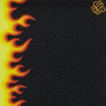 Шкурка для скейтборда Dip Grip FLAME