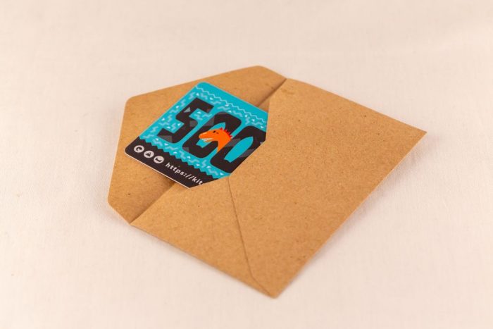 Подарочный сертификат (пластик)