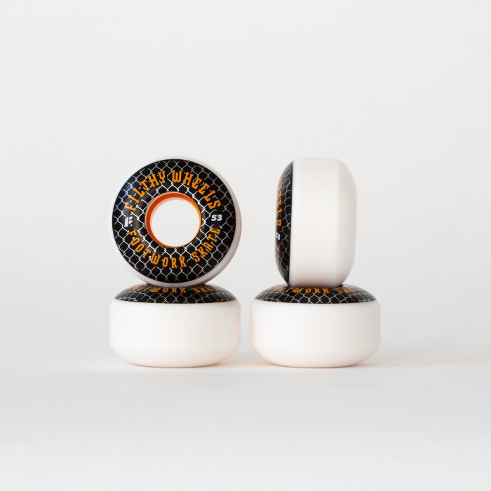Комплект колес Footwork Filthy Black 85A 53мм