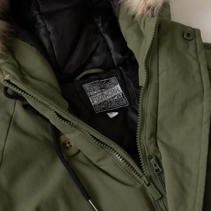 Парка зимняя Footwork Amut Olive Night