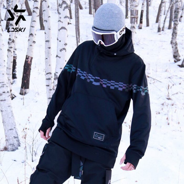 Куртка-толстовка горнолыжная LDSki graffiti hoodie