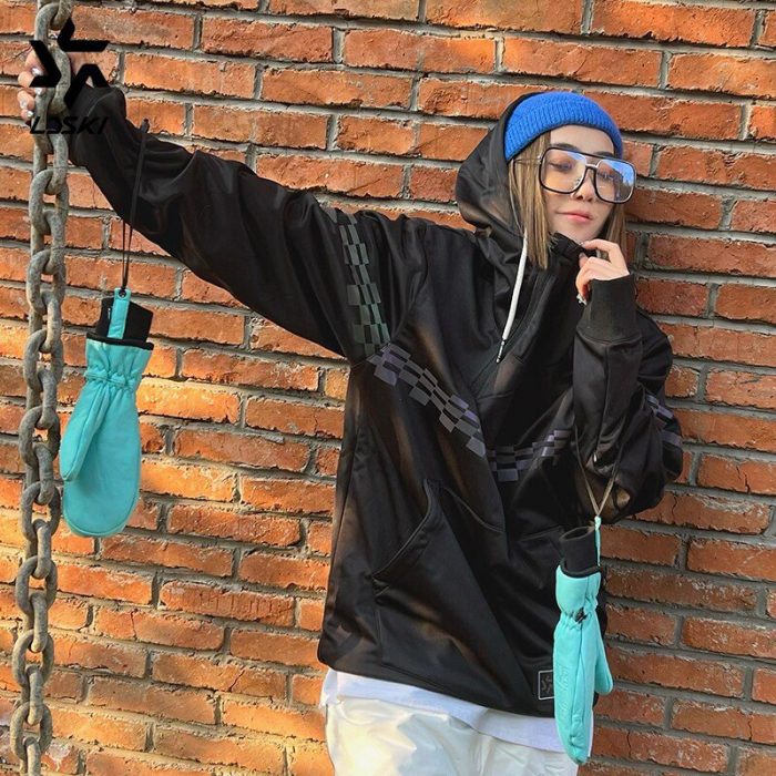 Куртка-толстовка горнолыжная LDSki graffiti hoodie