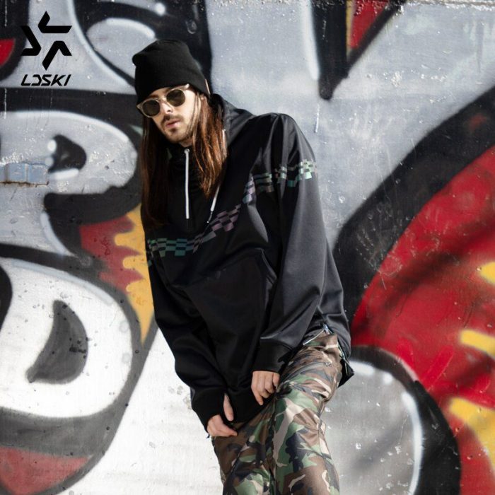 Куртка-толстовка горнолыжная LDSki graffiti hoodie