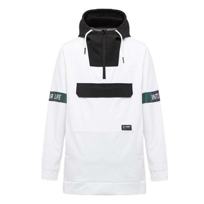 Anorak LDSki (Ski Hoodie, Sunnie series) wht