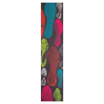 Шкурка для скейтборда Jessup ULTRA NBD Griptape размер 9" x 33" Multicolor Shoe Design