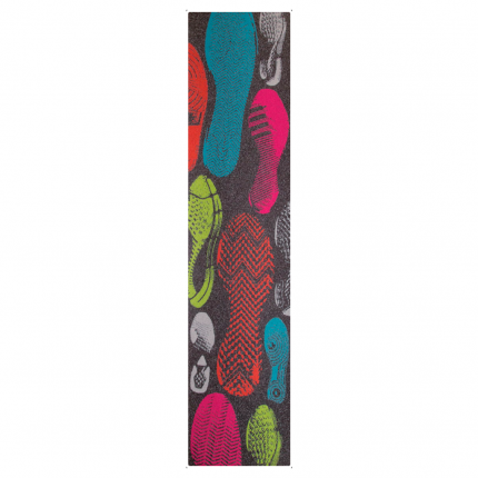 Шкурка для скейтборда Jessup ULTRA NBD Griptape размер 9" x 33" Multicolor Shoe Design