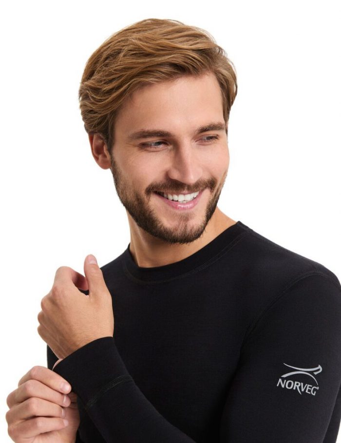 Термокомплект мужской Norveg SOFT (blk)