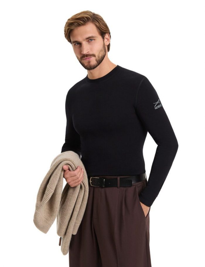 Термокомплект мужской Norveg SOFT (blk)