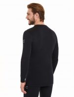 NORVEG Soft Футболка мужская с длинным рукавом (черный)