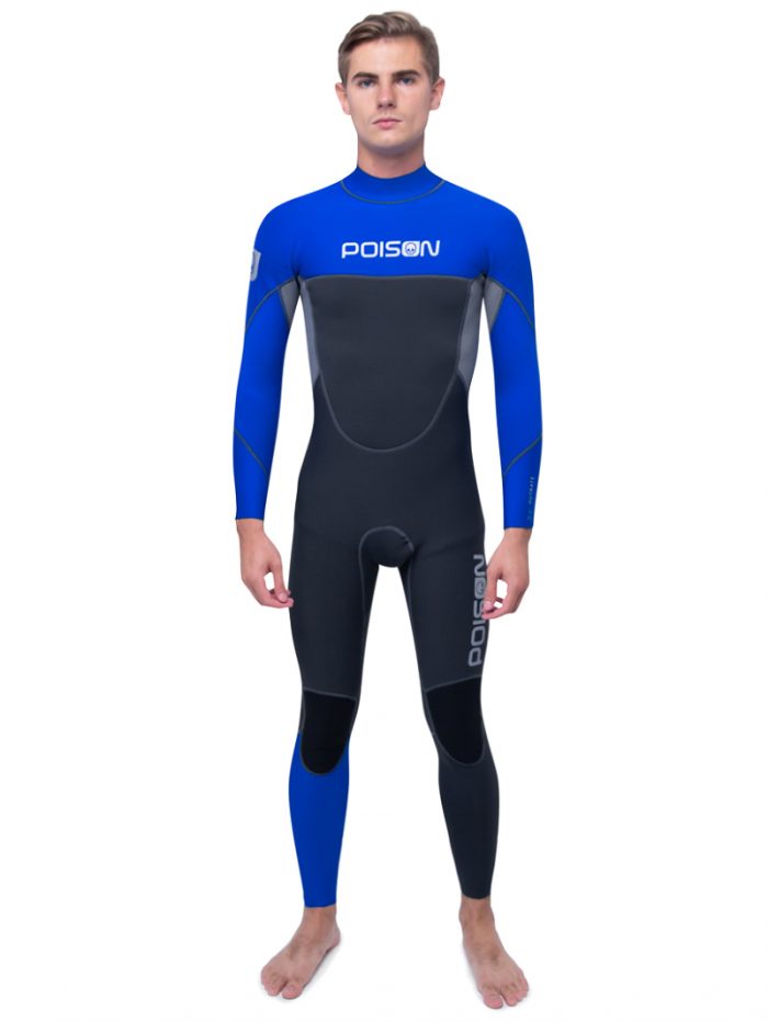 Гидрокостюм Poison Outrate 3/2 BZ FL black/blue