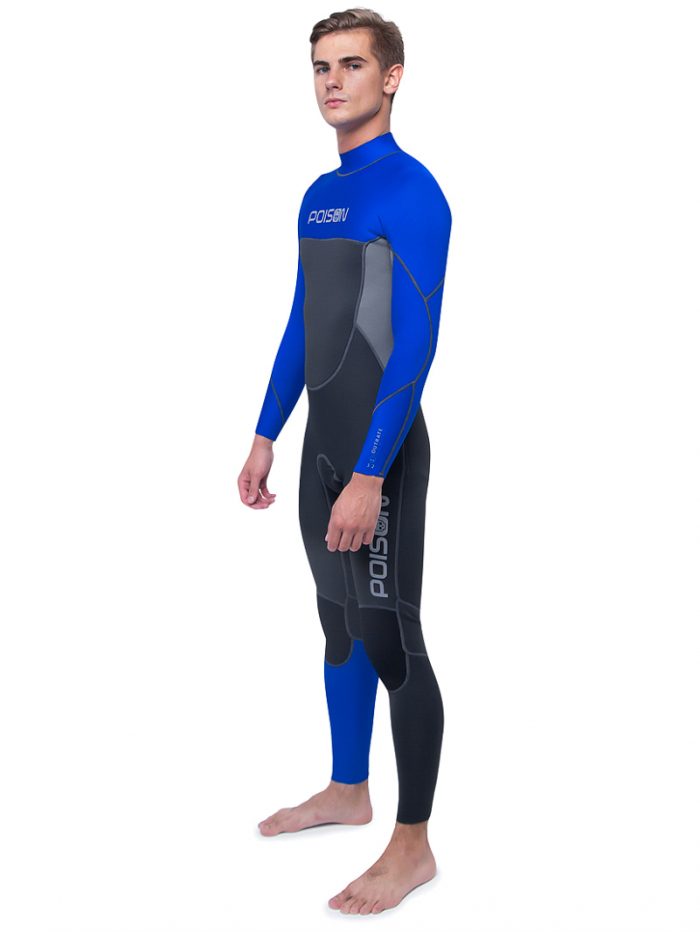 Гидрокостюм Poison Outrate 3/2 BZ FL black/blue
