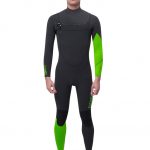 Гидрокостюм Poison A-scale 3/2 CZ (GBS+tapered) blk/green