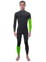 Гидрокостюм Poison A-scale 3/2 CZ (GBS+tapered) blk/green