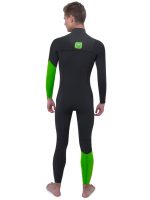 Гидрокостюм Poison A-scale 3/2 CZ (GBS+tapered) blk/green