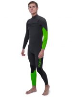Гидрокостюм Poison A-scale 3/2 CZ (GBS+tapered) blk/green