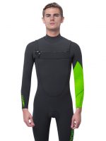 Гидрокостюм Poison A-scale 3/2 CZ (GBS+tapered) blk/green
