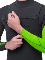 Гидрокостюм Poison A-scale 3/2 CZ (GBS+tapered) blk/green