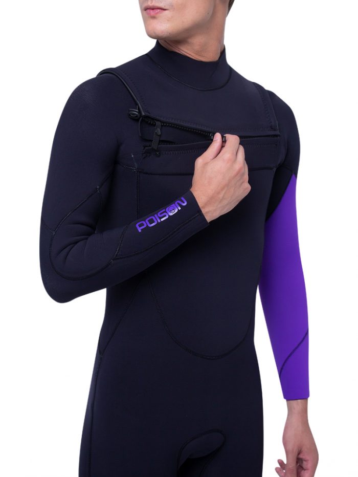 Гидрокостюм Poison A-Scale 4/3мм GBS CZ blk/purple Гидрокостюм Poison A-Scale 4/3мм GBS CZ blk/purple