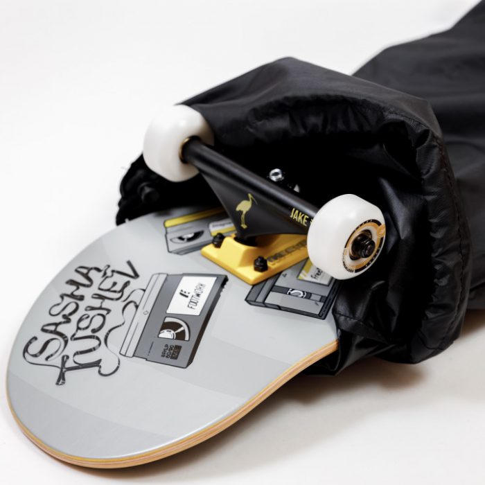 Поясная сумка - чехол Footwork x Transfer black/grey