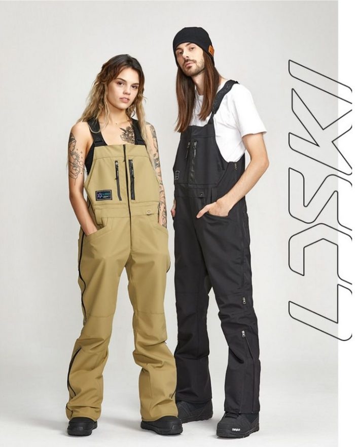 Полукомбинезон LDSki bibs camo