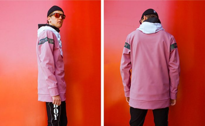 Anorak LDSki (Ski Hoodie, Sunnie series) wht