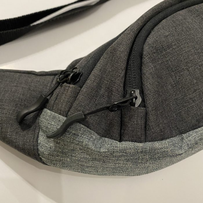 Поясная сумка TRNSFR Small Pack grey/black