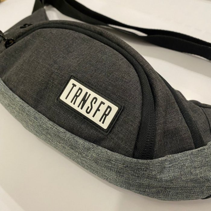 Поясная сумка TRNSFR Small Pack grey/black
