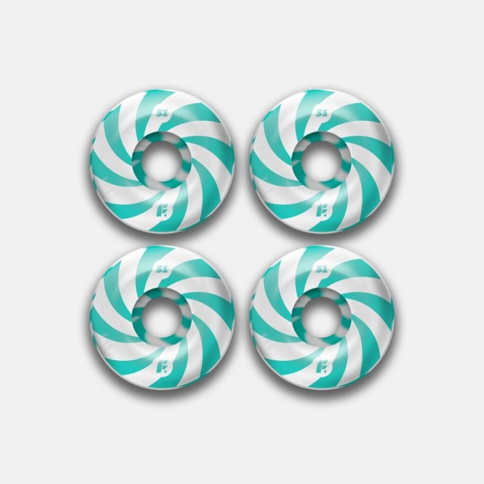 Комплект колес Footwork SWIRL MINT (53 мм, 99A, Форма Classic) Комплект колес Footwork SWIRL MINT (53 мм, 99A, Форма Classic)