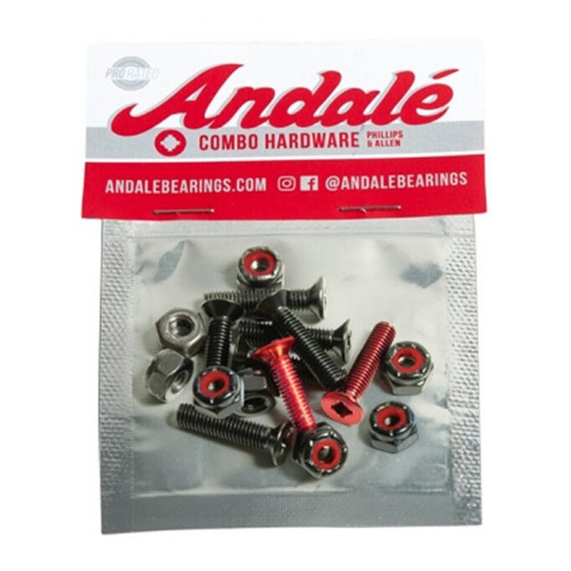 Винты Andale Combo Hardware 7/8" Red