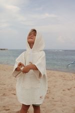 Пончо Cuddle Me Kind детское вафельное