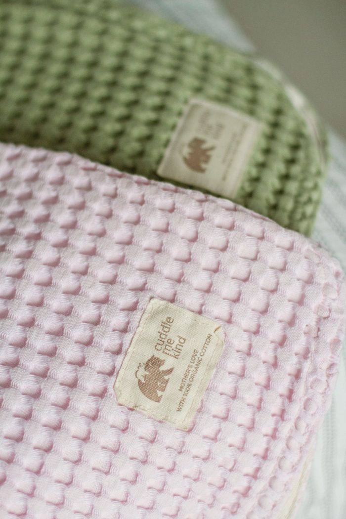 cmk-kids7 Пончо Cuddle Me Kind детское вафельное