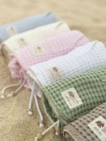 Пончо Cuddle Me Kind детское вафельное