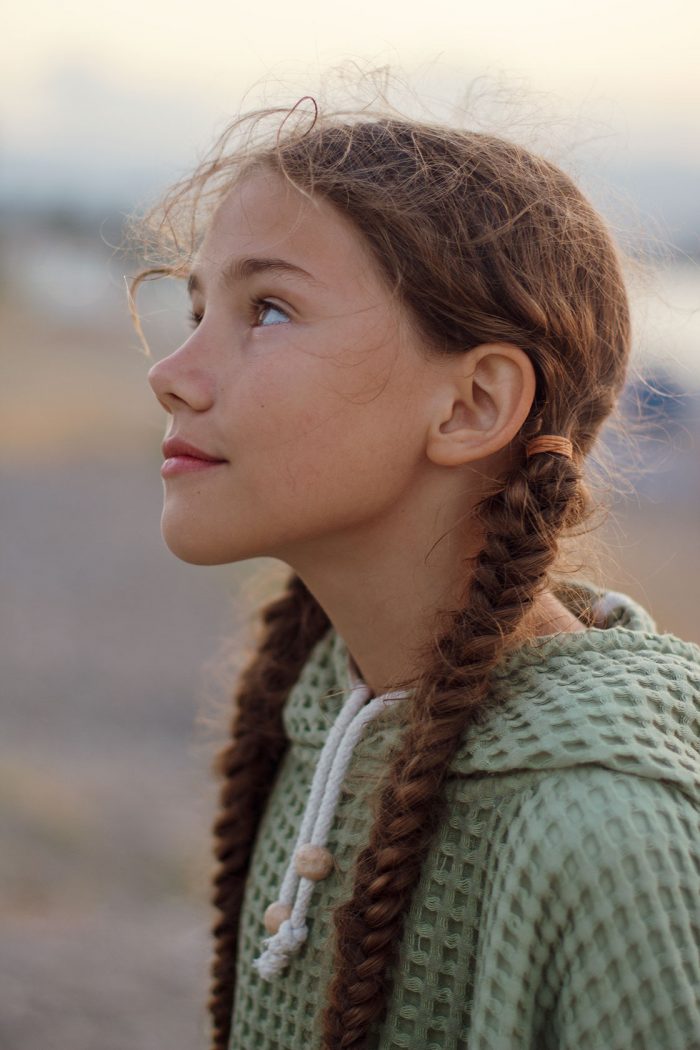 cmk-kids9 Пончо Cuddle Me Kind детское вафельное