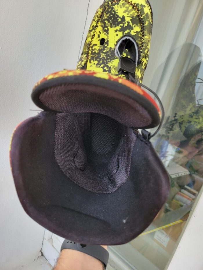 Крепления для вейкборда Slingshot RAD + boots blk/yellow USED=v.good (27cm)